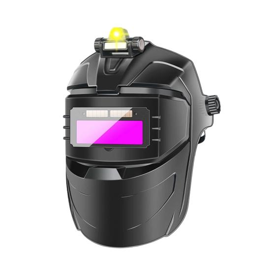 Electric Welding Mask Solar Powered Auto Darkening Helmet Multifunctional Welding