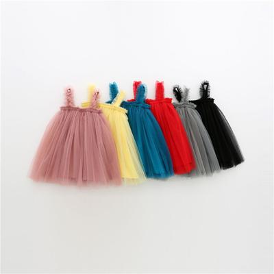 Girls Dress Summer Kids Baby Girl Slip Mesh Ball Gown Dresses Princess Girl Clothes