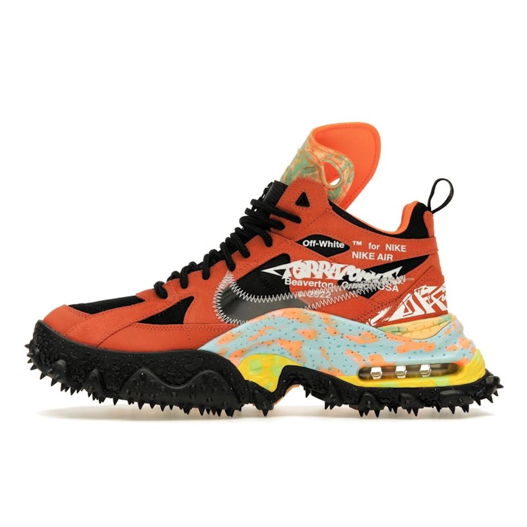 Nike Off-White x Air Terra Forma Mantra Orange Unisex Sneakers Black Clear DQ1615-800