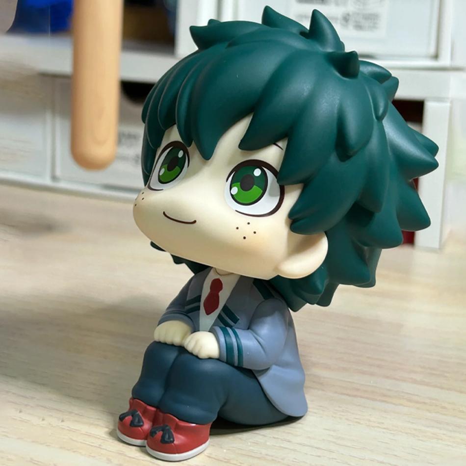 10cm boku no hero academy anime figurka midoriya izuku akční figurka bakugo katsuki/todoroki so figurka pvc sběratelské hračky