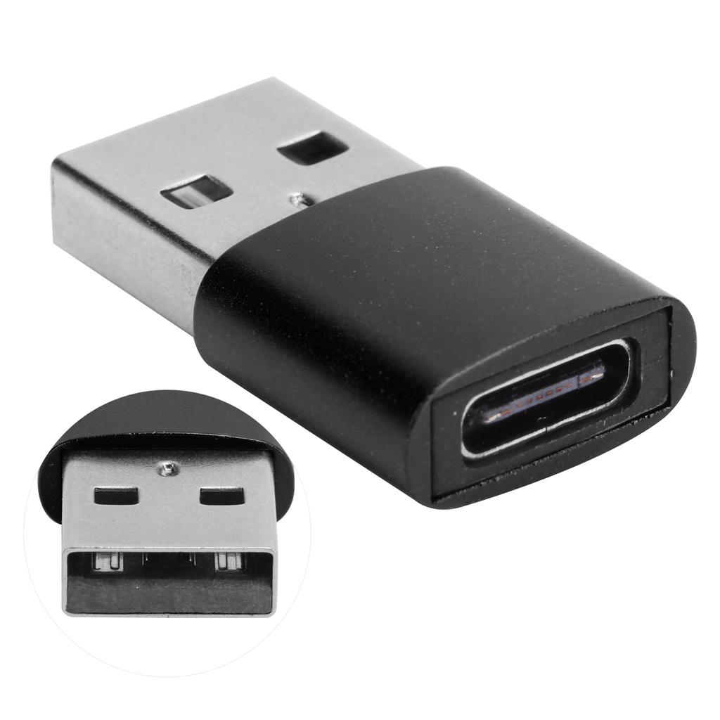 TypeC Adapter Converter Female To USB Male Fast Charging Computer Extender Accessories