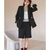 ROPE PICNIC Serge Perfect for Coordinating with Black Size 36 Wool-Like Shorts, Others, (01),