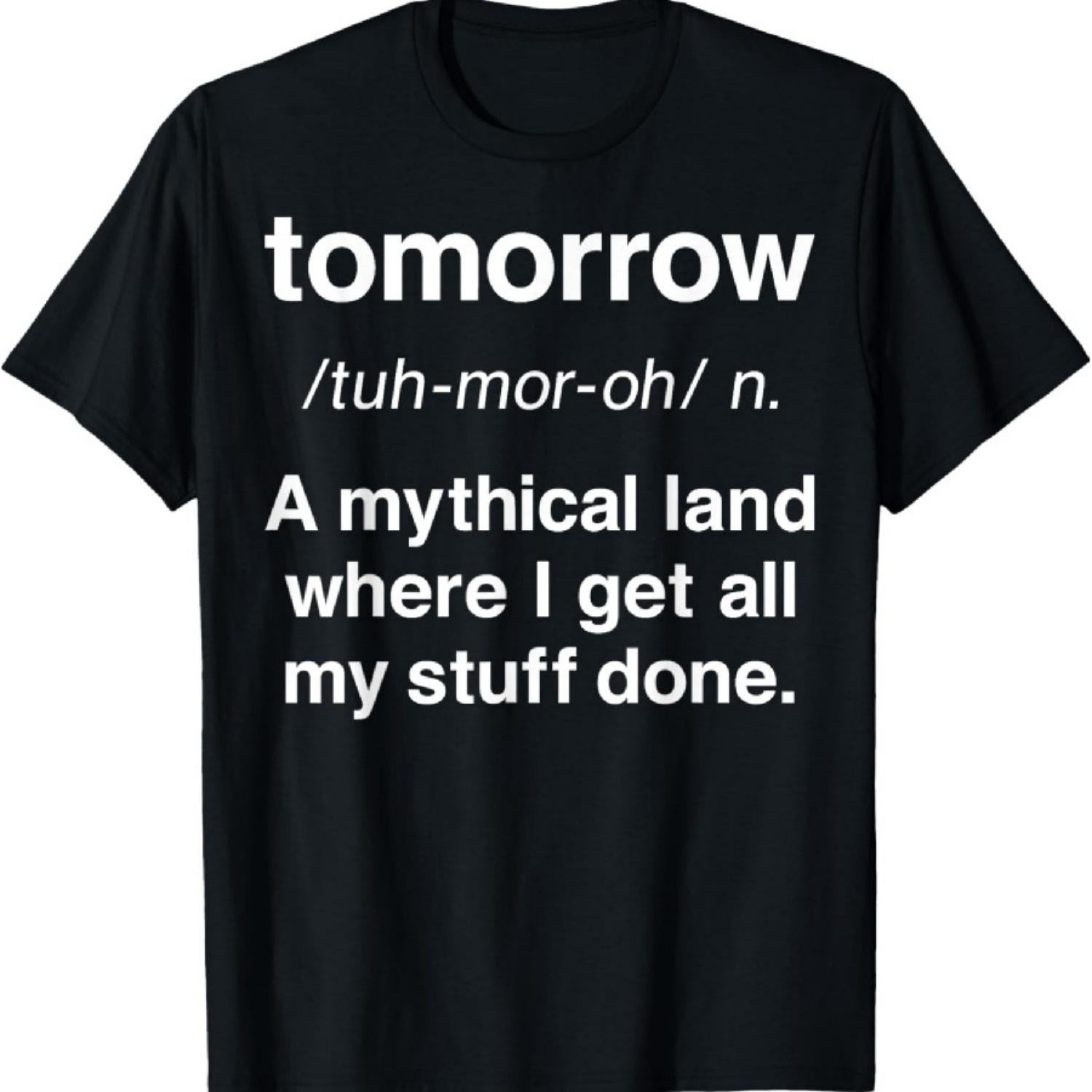 Завтра Мифическая Земля Определение Футболка XXXXXL чёрный