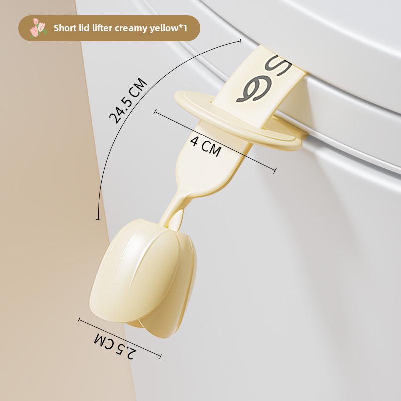 Silicone Toilet Lid Lifter: Keeps Hands Clean, Portable Smart Home Solution