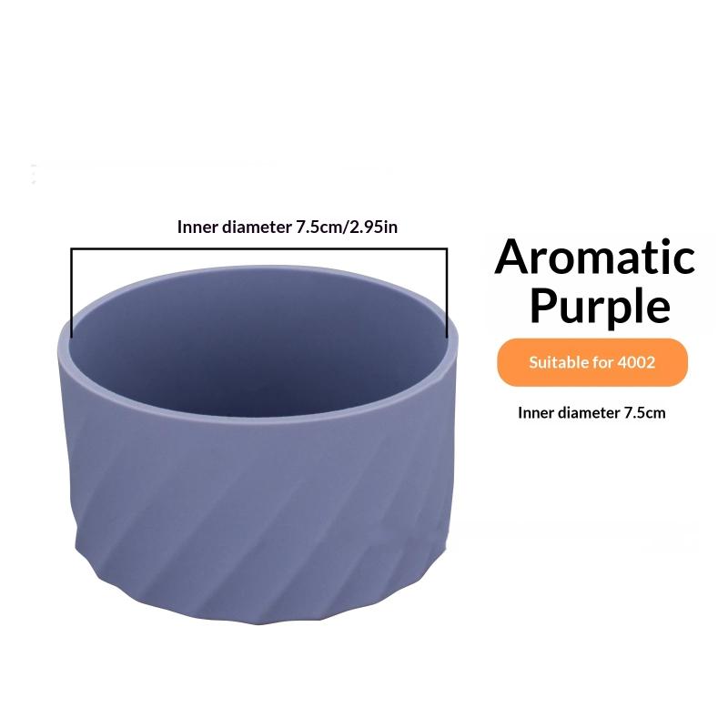 Eco-Friendly Silicone Anti-Slip Cup Cover with Heat Insulating Design for Outdoor Activities A15