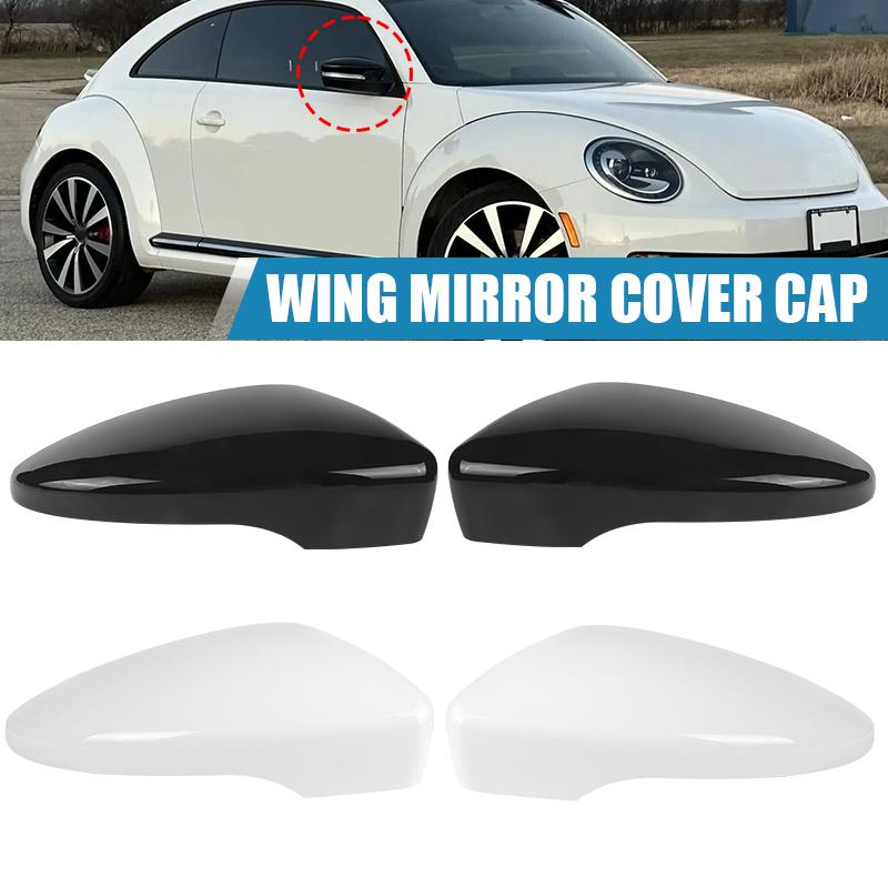 Left Right Side Mirror Cover For VW Beetle A5 CC 12-16 Eos 2009-2016 Jetta A6 11-14 Passat CC 09-12 Scirocco 09-16 EU Version