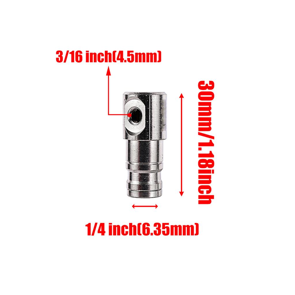 1Pc 1/4" Slide Lock Quick Connector High Pressure OD 6.35mm Pipe Tee Elbow Straight Fitting Misting Irrigation Nozzle Connector