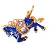 Fashionable Horse Year Keychain Creative Bag Ornament Chinese New Year Hanging Charm For Keys Wallets Phones