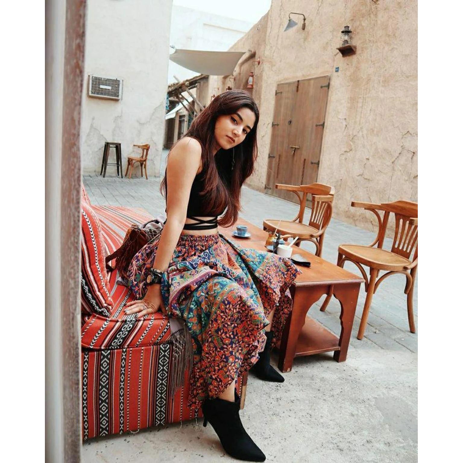 Beautiful Designer Women s Ethnic Skirt Indian Bollywood Party Wear Flared Skirt 26
