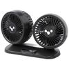 HELLOLEIBOO Dual-Head Car Fan
