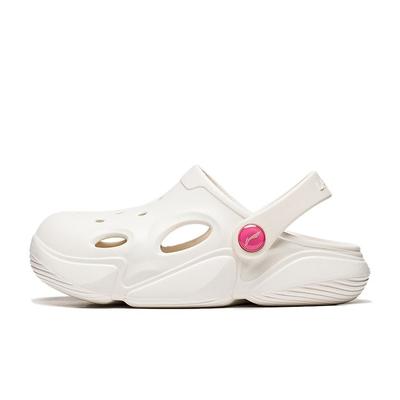 Sandales Disney X Li Ning pour Enfants Légères Absorbant les Chocs Antidérapantes Chaussures pour Enfants Blanc Crème YKKT012-2