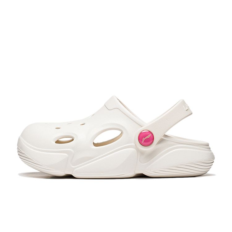 

Детские легкие амортизирующие нескользящие сандалии Disney X Li Ning, детская обувь, кремово-белый YKKT012-2 26