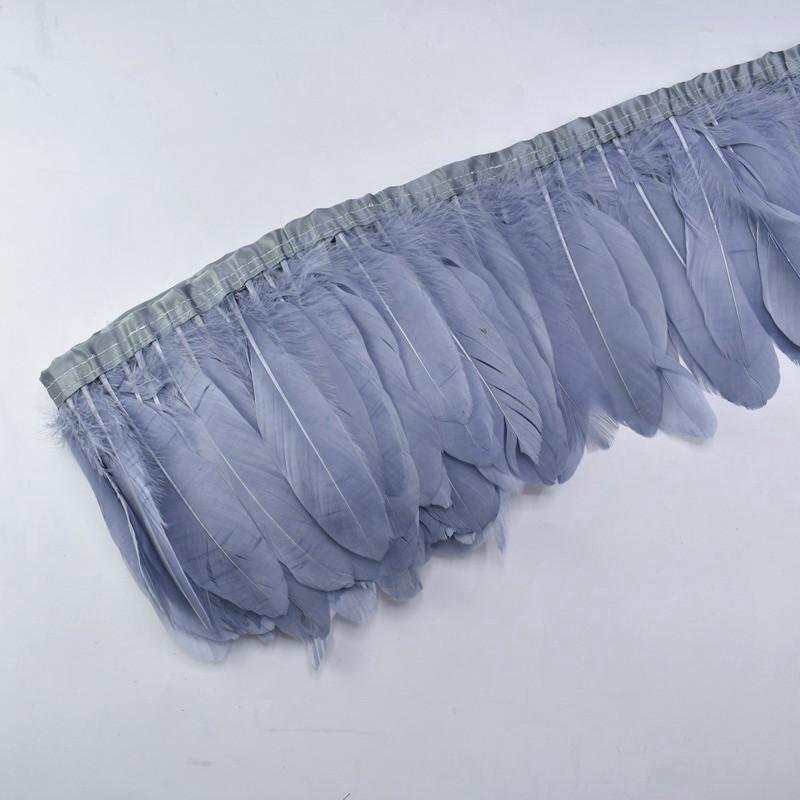 10Meters/Lot Goose Feather Trim Goose Feathers Clothing Sewing Wedding Feathers Decoration Feathers For Crafts Plumas Carnaval
