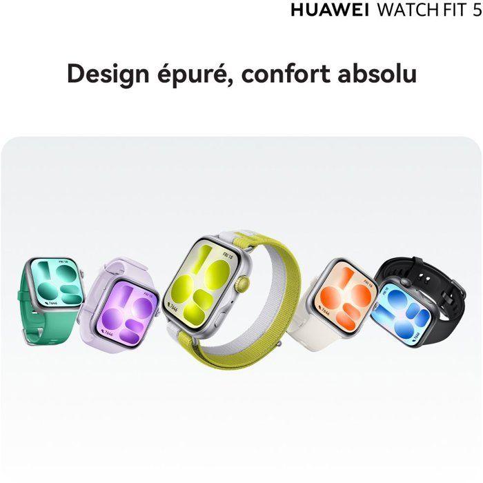 Montre connectée - Huawei - Watch Fit 5 - Noir