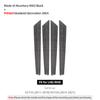 Betterhumz for BMW X3 F25 X4 F26 2011- Car Interior Door Panel Strips 4PCS Performance Sticker Made of Alcantara Accessories