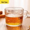 Geprägte Glas Frühstücksgetränketasse