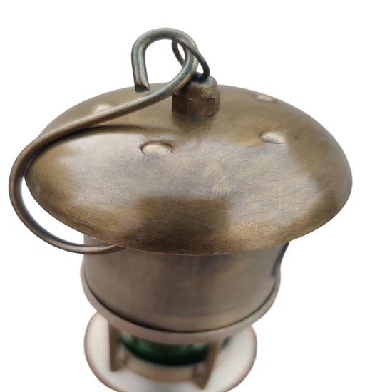 Brass Miner Lamp Royal Navy London 1920 Lantern