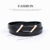 New Women's Skinny Belt - Korean Style, Artsy Leather Belt, Business-grade Top Grain Cowhide Belt