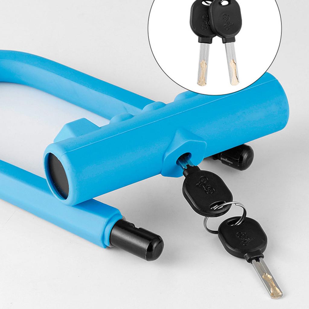 Motorrad Bügelschloss Professionell   Verhindert Diebstahl Stahlkörper Verdickt Fest Tragbar Roller Schloss Fahrrad Bügelschloss