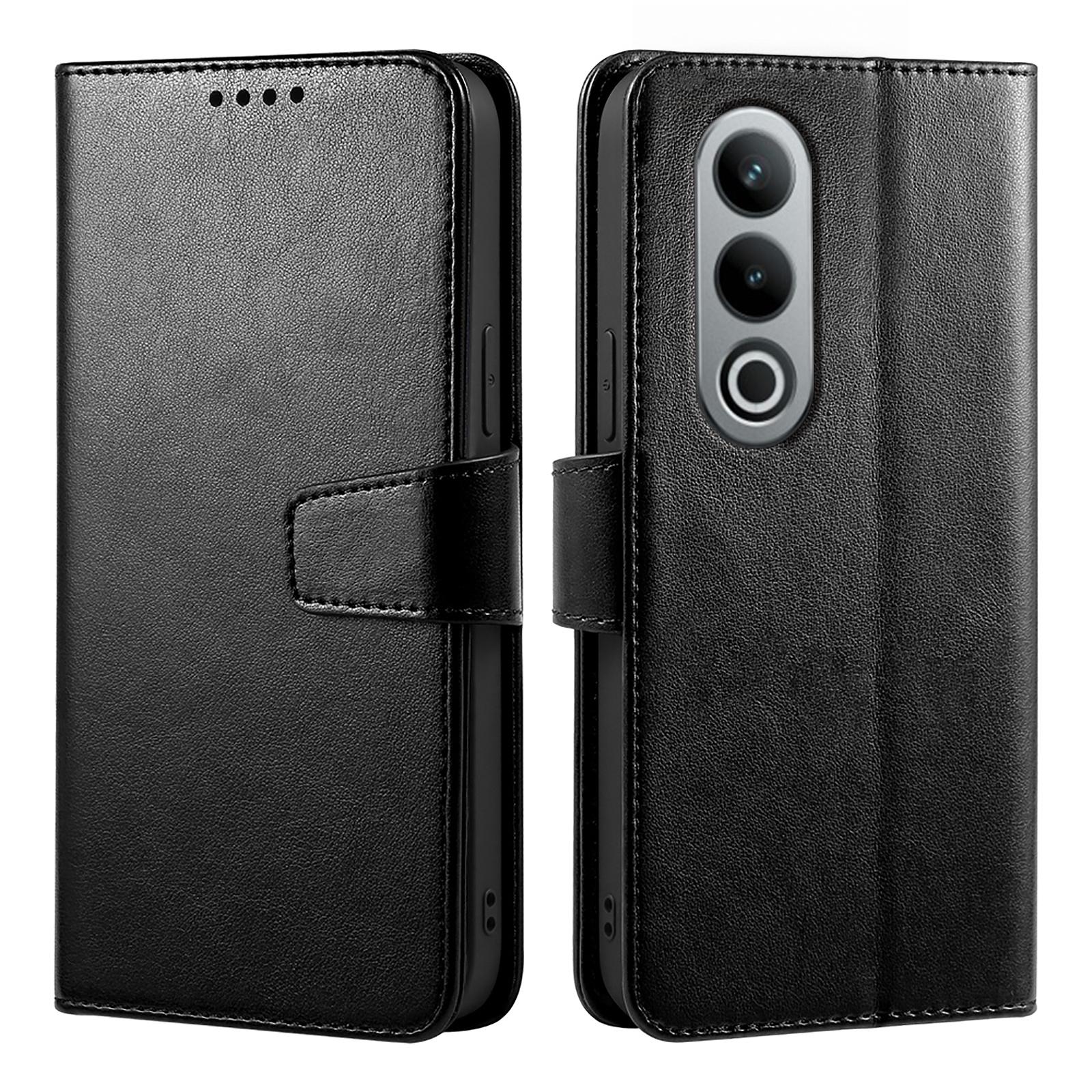 

For OnePlus Nord CE4 5G Case Stand Card Holder Wallet Leather Phone Cover Black