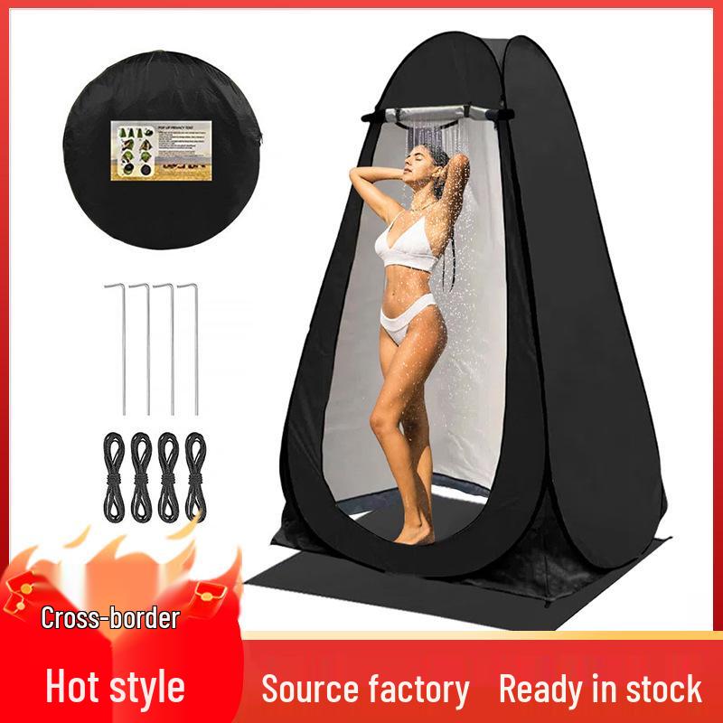 Tragbares Camping-Dusch- und Toilettenzelt - Outdoor-Privatsphäre-Unterstand