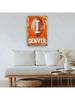 Vintage American Football Denver Metal Wall Art Sign Bar Decor Poster
