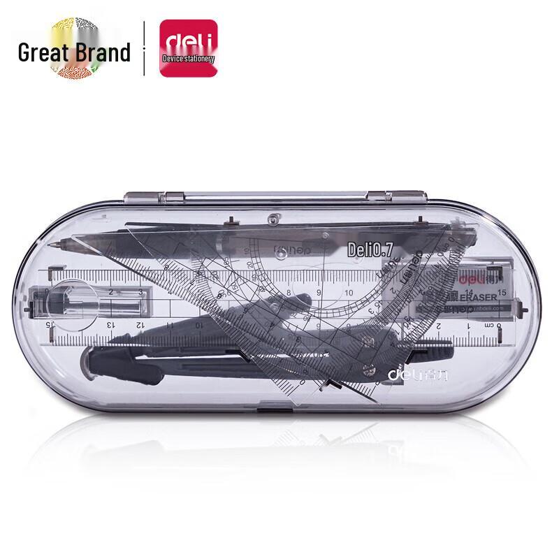 Deli 8-Piece Student Drafting Tool Set