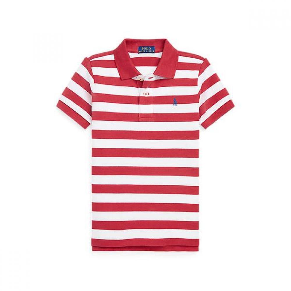 Polo Kids Stripe Cotton Mesh Polo Shirt Cwpoknit8020658999 2T