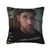 Project Hail Mary Square Pillow Cases Ryland Grace Rockys Cushion Cover Custom Polyester Decorative Pillowcover for Car 40*40cm