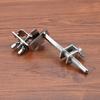 Drum Hoop Mounted Cowbell Holder Clip Metal Cowbell Clamp Percussion Drum Accessory Adjust a Cowbell Up or Down