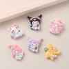 10 Pcs New Kawaii Cartoon Instrumental Animals Resin Flat Back Scrapbook Figurine Diy Bow Decor Accessories Crafts A56