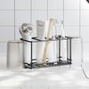 Non-Slip Toothbrush Holder Carbon Steel Electric Toothbrush Stand Toothpaste Shelf  Bathroom