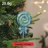 Pink Cartoon Christmas Tree Ornament with Glitter Sequins - Ins Style