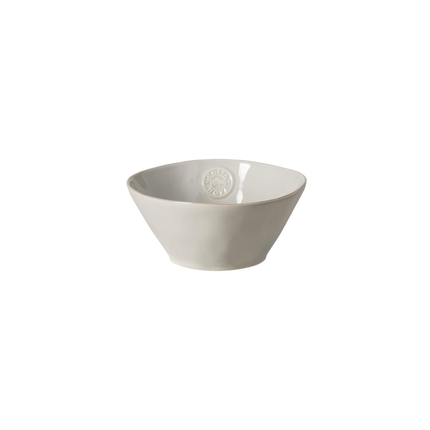 

Officially Imported Costa Nova Salad Bowl, Small, 19cm, Sand Gray, Dishwasher and Microwave Safe, NOS192SG