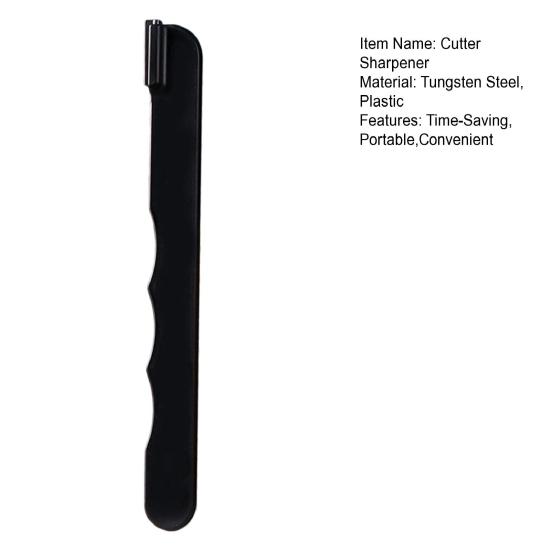 Tuin gereedschap slijper Multifunctionele slijpsteen voor Messen Scharen Bijlen Heggescharen Snoeischaren Draagbare zak slijper voor Kamperen Vissen