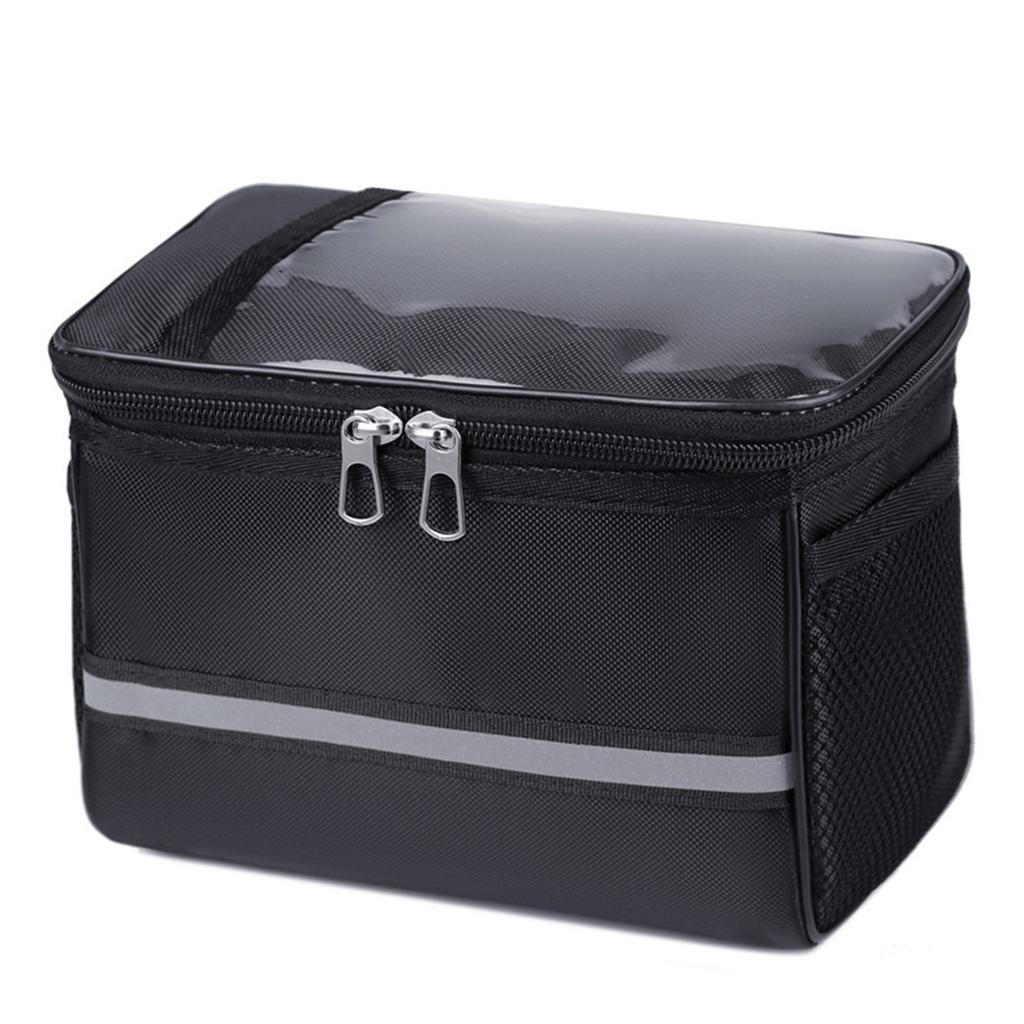 Large Bicycles Front Storage Pouch Bicycles Handlebar Bag Bike Frame Pannier Pouch for Road Bike Cycling Travel