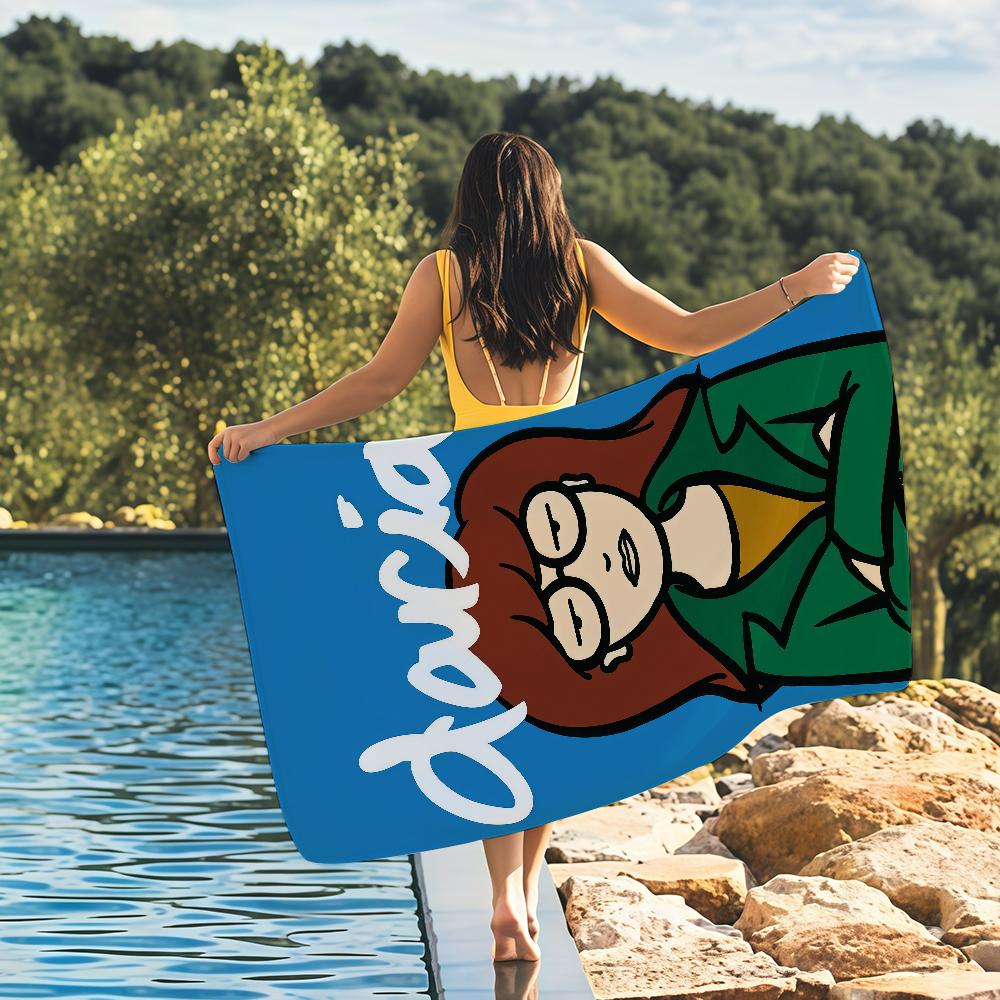 Cartoon D-Darias Towel Quick Drying Beach Towels Are Suitable For Swimming Pools Camping Yoga And The Gym