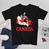 More Design Canada Flag Canadian Unisex Tshirt Tees Tshirt Oneck T Shirts Unisex Boys Clothing 100 Cotton