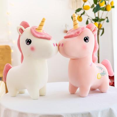 Unicorn Dolls, Plush Pony Toys, Standing Horse Dolls, Sleeping Pillows, Children's Gifts and Gifts