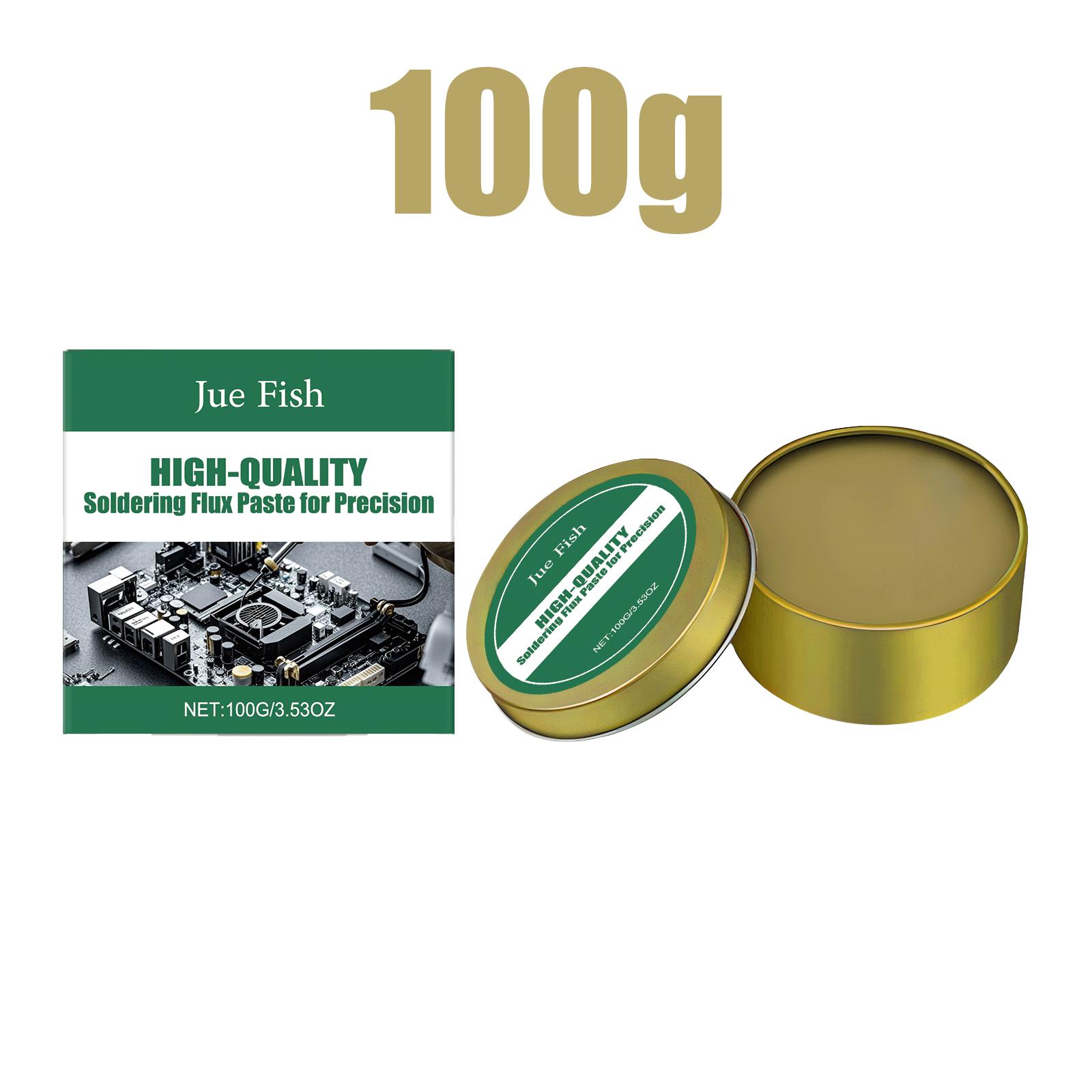

Soldering Flux Paste 100g Rosin Welding Grease Cream for Electronics Repair PCB BGA Wire Bonding Flux Oxidation Remover