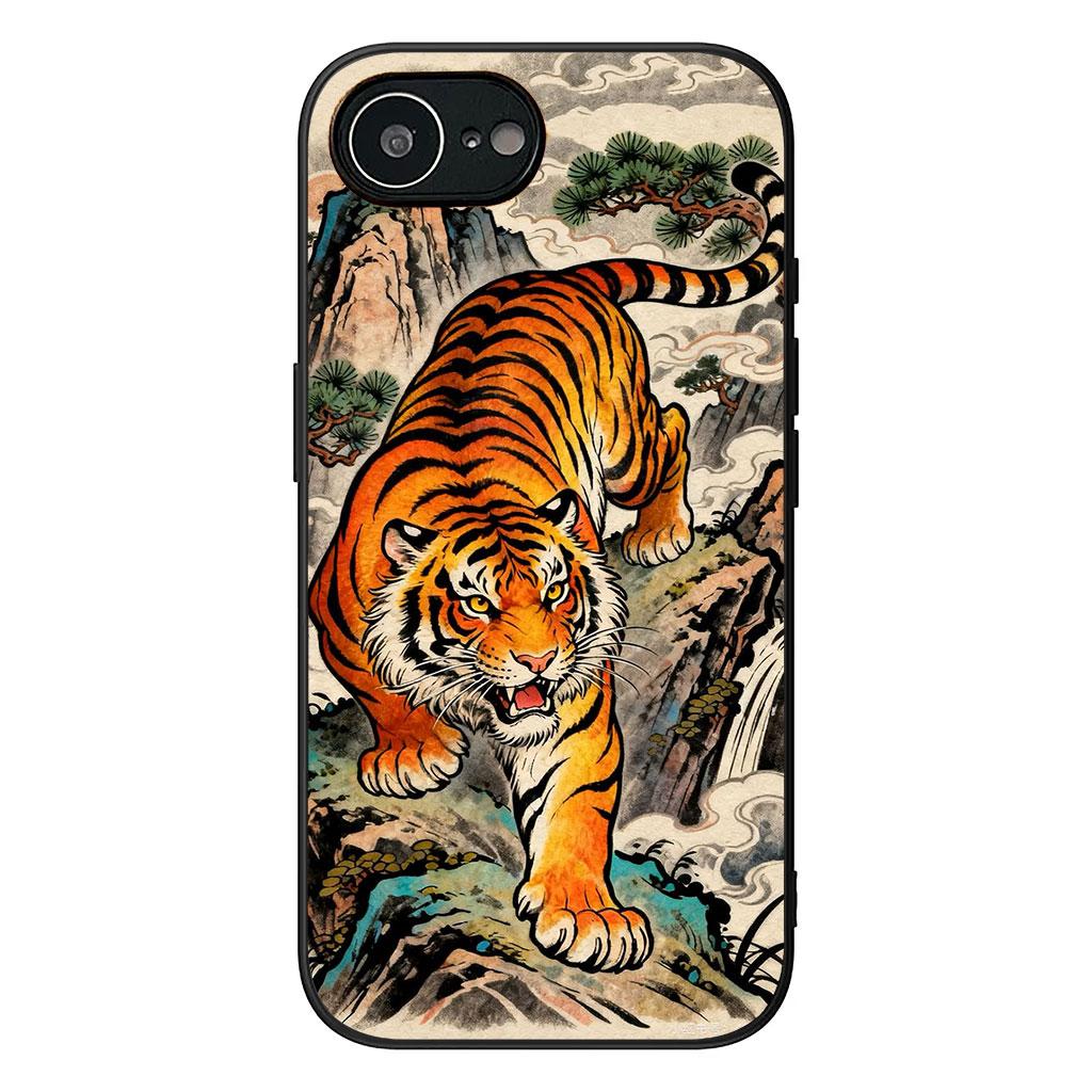 Cover Tiger Stalking Wolf Art for Samsung Galaxy Note 20 Ultra 10 8 9 S10 Plus Lite S8 A70 A24 A25 S10E A21S A37 A57 A55 A7 Case