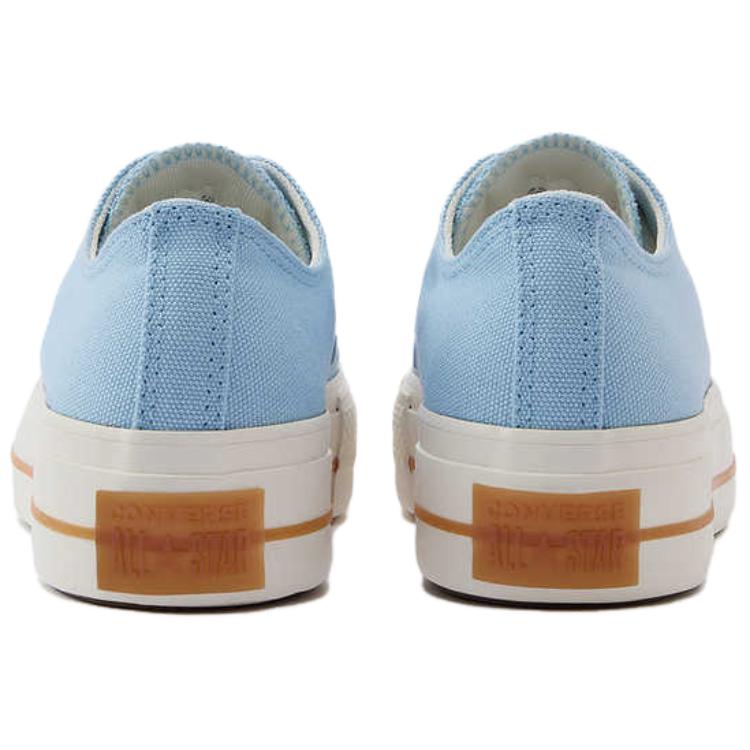 Converse CHUCK TAYLOR Comfortable and versatile Durable Low-top Canvas Shoes for women in blue