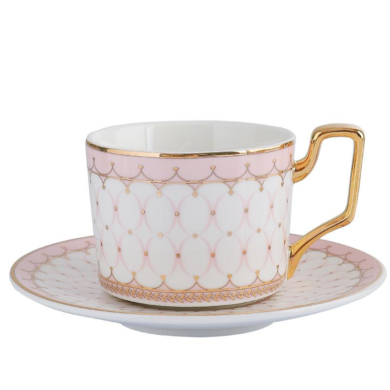 Special Beautiful Coffee Cup Set High-End Sense High-Value Light Luxury Ceramics High-End Exquisite Afternoon Tea Tea Set