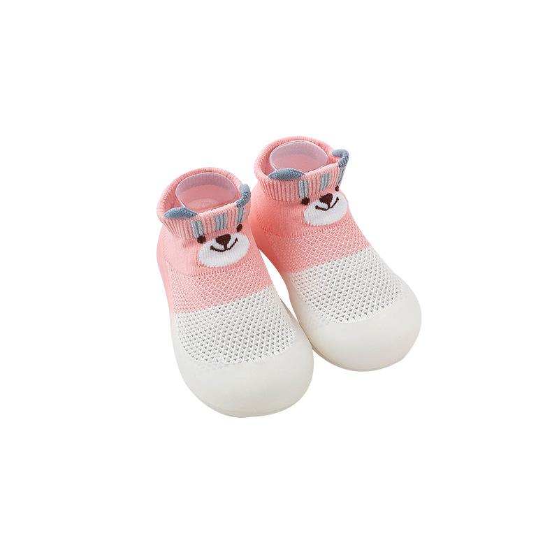 Girls And Boys Breathable Toddler Shoes For Spring And Summer, Children's Soft-bottom Anti-slip Floor Socks And Shoes