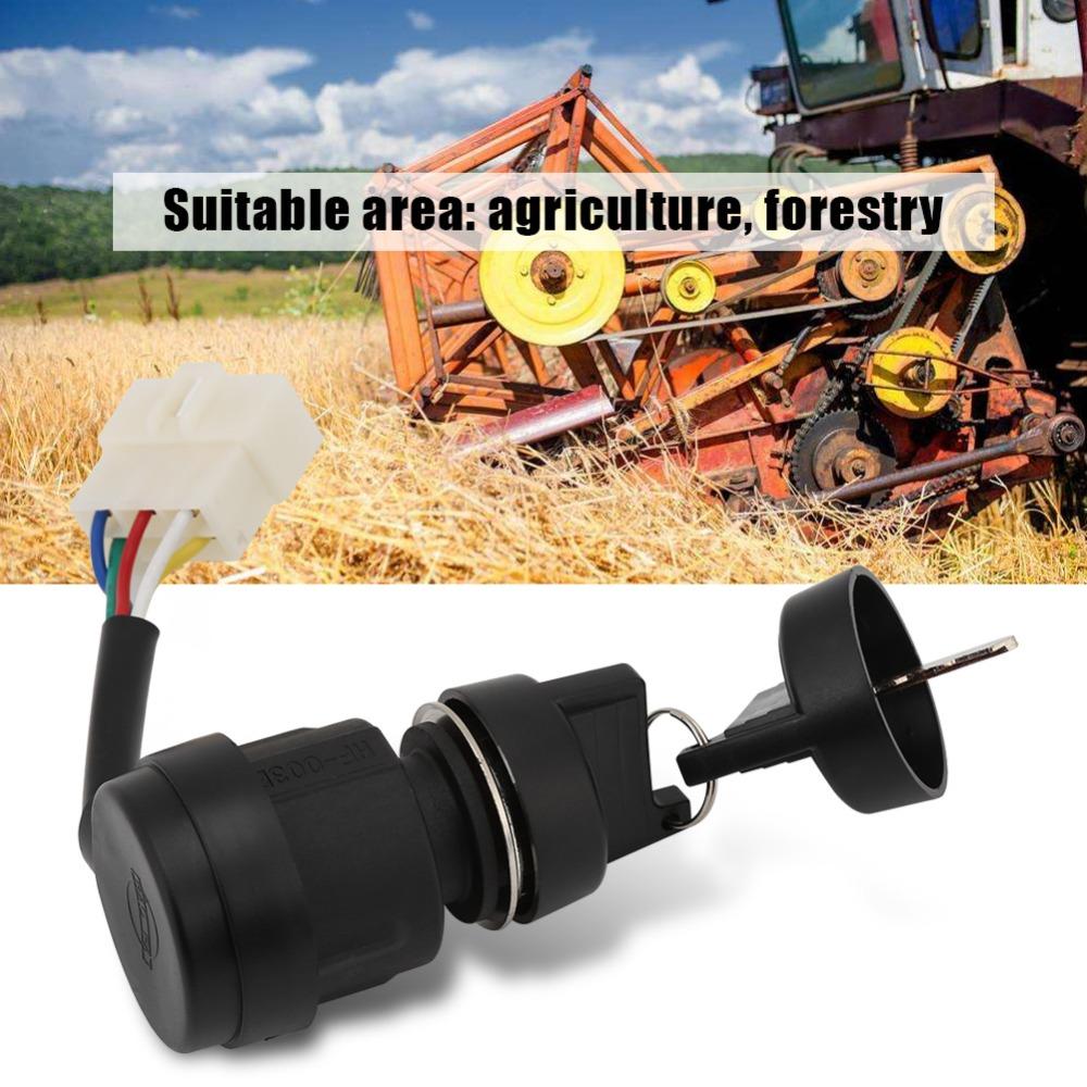 5 Pin Ignition Start Key Switch 2KW-5KW Key Starter Switch 5 Pin Ignition Switch For Generator