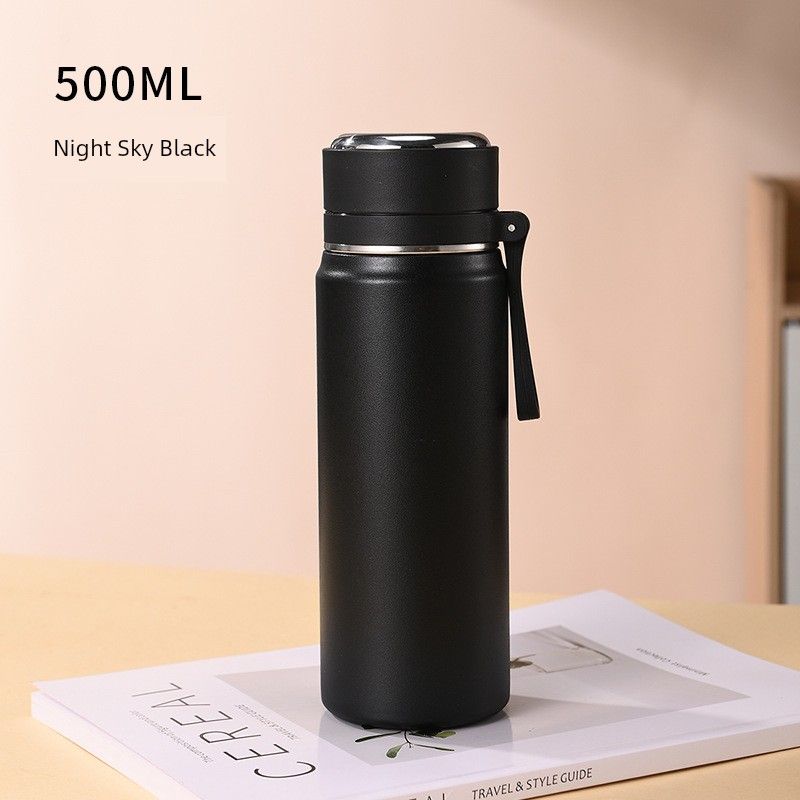 Tea water separation thermos cup 316 food grade large capacity thermos cup portable stainless steel large diameter thermal insulation Cup