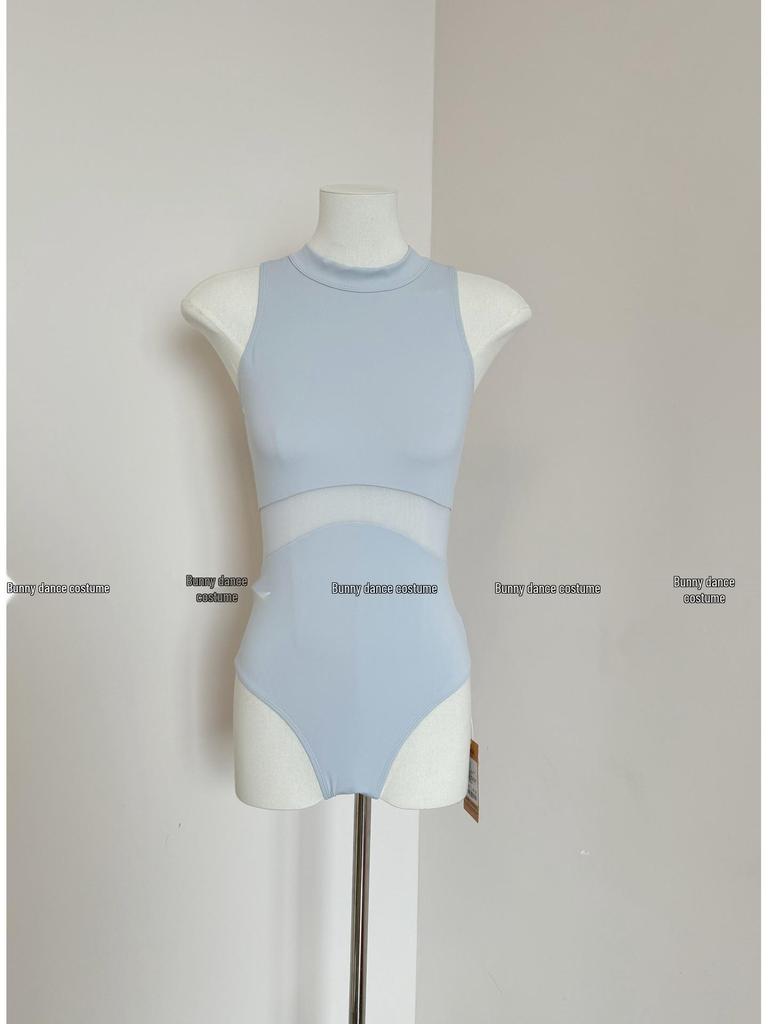 Women's Padded Hanbok Ballet Leotard for Dance, Art Exams, Yoga, and Performances.