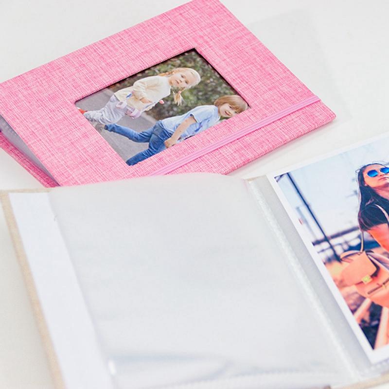 Cloth-bound Insert Album Photo Album For 104 Photos