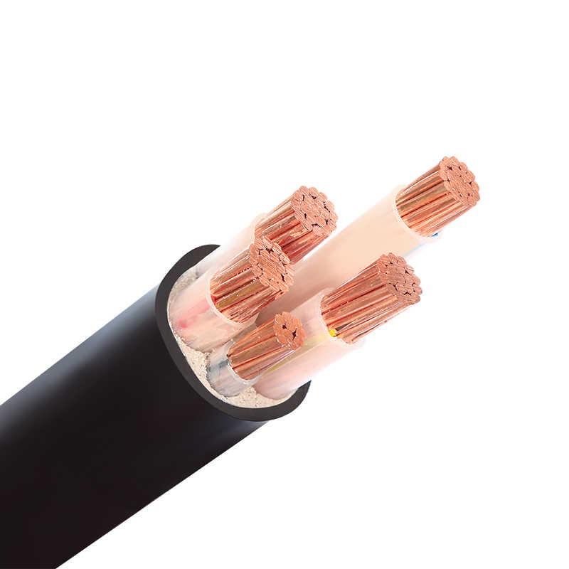 Pearl River ZC-YJV Flame Retardant Copper Core Power Cable, 3/4/5 Core Options for Industrial Use