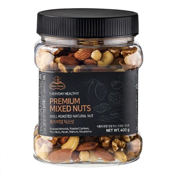 

Nuts Farm Премиальные смешанные орехи, 400 г, 1 штука, корейские орехи